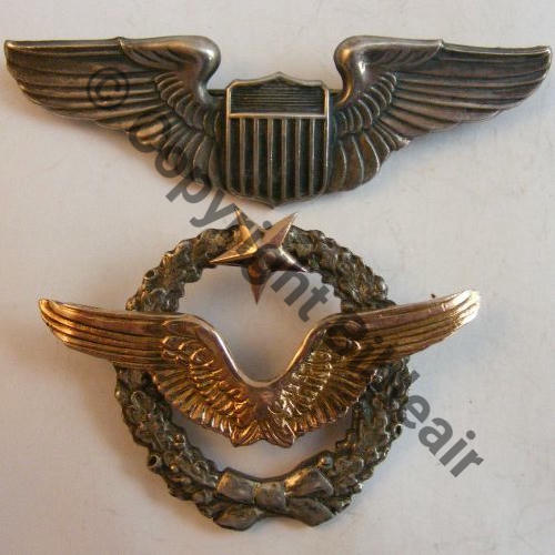 BREVET ARGENT et OR STERLING FAUVILLE Raymond Matric 377 US No78 FR No30215 2e Det FPNA 1944 Src.vieillarde 1596Eur03.15
