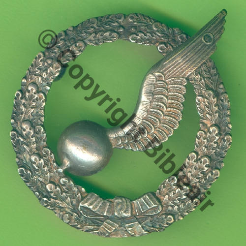 BREVET BOMBARDIER ou MITRAILLEUR annees 20  SM (MOURGEON) 2Anneaux Dos lisse Aile emboutie Src.Y.GENTY 32Eur(x4) 