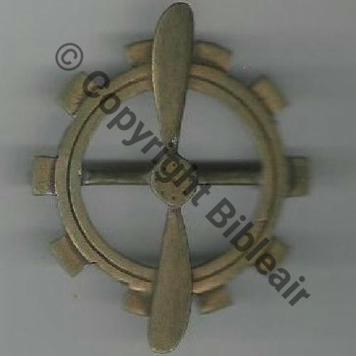 BREVET MECANICIEN AEROSTIER arme Genie circa 1910 35x45mm Src.pkjan 57Eur11.13 