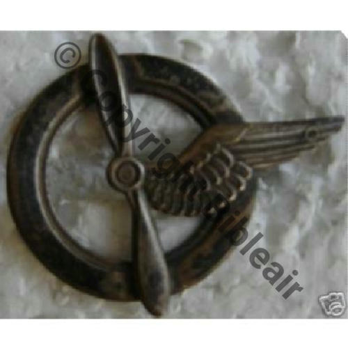 BREVET MEMBRE EQUIPAGE AVION & DIRIGEABLE  110Degres