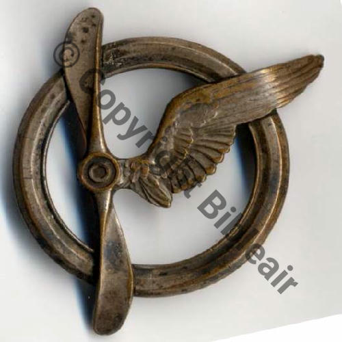 BREVET MEMBRE EQUIPAGE AVION & DIRIGEABLE No.B.3336 LTT Maurice BEDIEZ Mitrailleur mort en SAC 16.04.40 BLOCH 174 No16 de la 2.33 