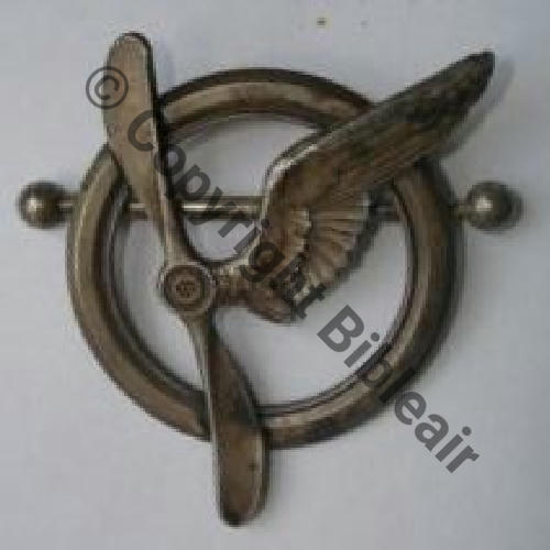 BREVET MEMBRE EQUIPAGE AVION & DIRIGEABLE No.B.3528 2Anneaux Dos lisse Sc.denis4999 243Eur06.07 