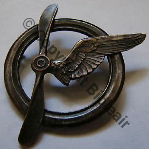 BREVET MEMBRE EQUIPAGE AVION & DIRIGEABLE No.B.741  SM 2Anneaux Dos lisse Sc.chamalain  166Eur08.09
