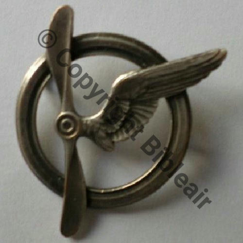 BREVET MEMBRE EQUIPAGE AVION & DIRIGEABLE No3340  SM 2ANNEAUX  Src.arge2012 86Eur02.22 