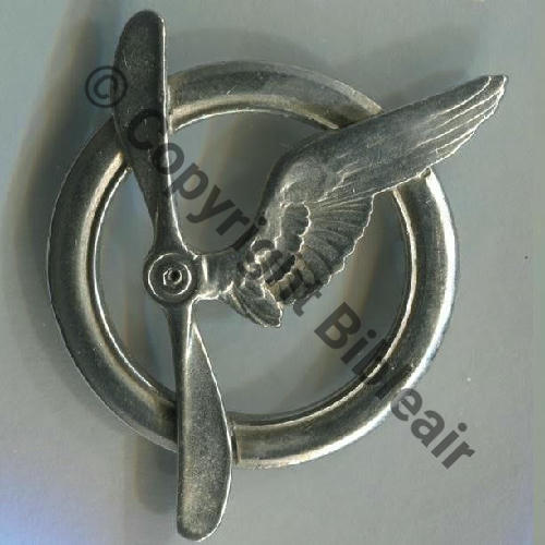 BREVET MEMBRE EQUIPAGE AVION & DIRIGEABLE No9988  SM 2ANNEAUX Dos lisse 1931+ Src.A.Grandame 