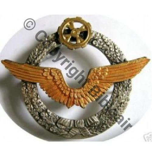 BREVET PILOTE  AEROSTATION mod 1916 reglem 1920.30  SM Dos lisse 88Eur(x2) 