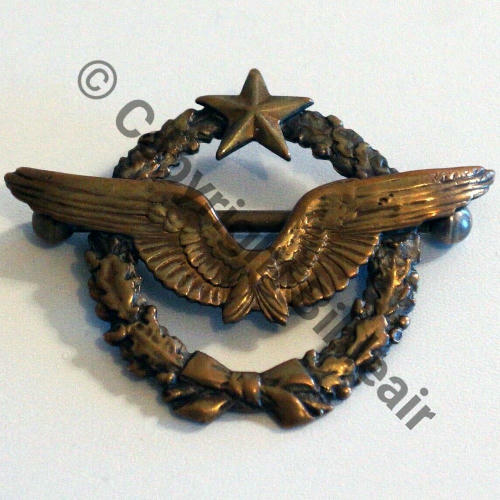 BREVET PILOTE  WW1 B6484 SM Dos lisse 2Anneaux Src.ge.rault  600EurInv 