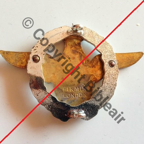 BREVET PILOTE FAFL  FIRMIN LONDON COPIE 2Anneaux Dos lisse DOS Src.bellefrance44 56Eur10.12 