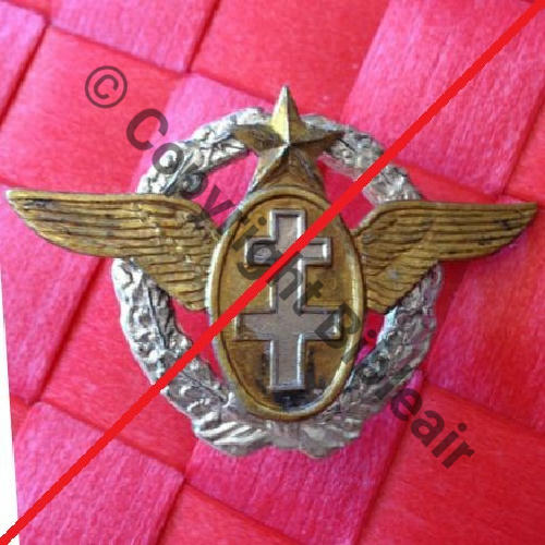 BREVET PILOTE FAFL  FIRMIN LONDON COPIE 2Anneaux Dos lisse Src.doria1969 39Eur10.12 