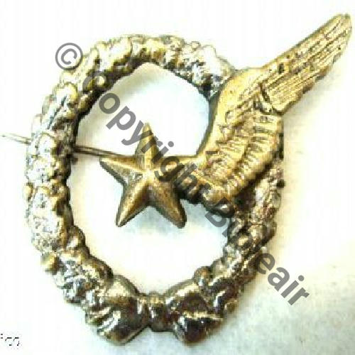 ELEVE PILOTE AVION  Fab Artisanale surmoulage..  Indochine..  Src.2lanico 13Eur(x3)
