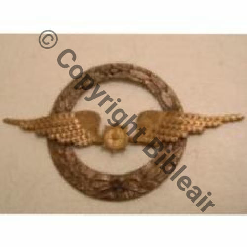 XX BREVET MEC NAV INCONNU FRANCE sans etoile  SM a coudre ou anneaux KC Embouti Ailes plattes 75mm Sc.lavionamoteur 35Eur03.07