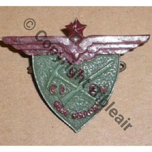 CAMP AVIAT STE LIVRADE 11e Cie Eng Vol Bat def passive promo EA.43 de 05.43 a 01.44  et El Pil de 45 a 47  A.AUGIS... 1Ligne Griffes Dos grenu Alu Repeint perso... Src.kenergan 42EurInv 