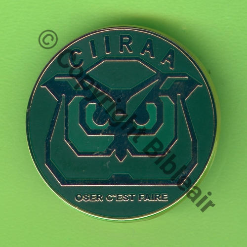 CIIRAA Centre Incorpo Inst Reserves AA  TOURS  IMC Griffes et butees Dos scintillant Src.Y.GENTY 10Eur03.22 