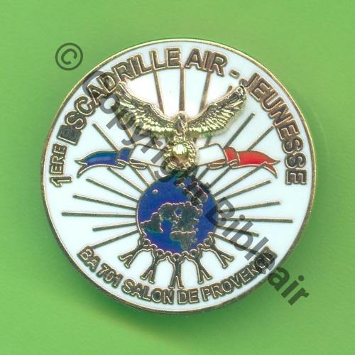 ESCADRILLE AIR JEUNESSE 1ere DRILLE SALON  IMC +Tph Griffes et butees Dos scintillant Src.Y.GENTY 10Eur01.20 