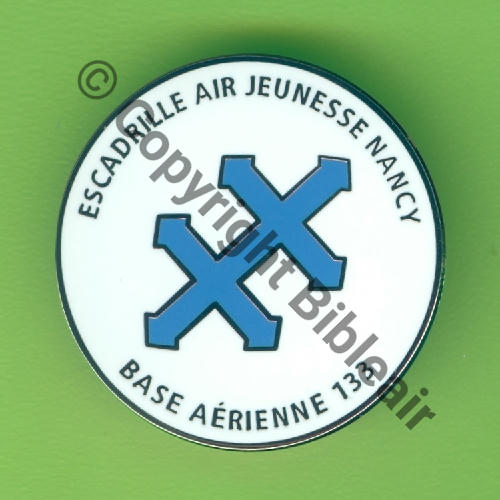 ESCADRILLE AIR JEUNESSE NANCY SPA.102 BA.133  FIA LYON Dos lisse No15 90ex dont 30 No Src.Y.GENTY 40Eur 