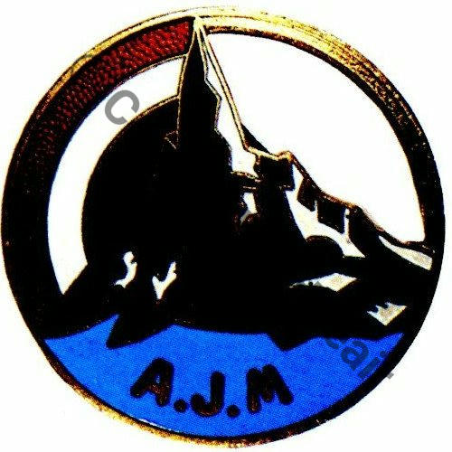 AJM REPRODUCTION INSIGNE DES CHEFS  AUGIS Email 40mm 100ex 1949.50 Sc.S&T