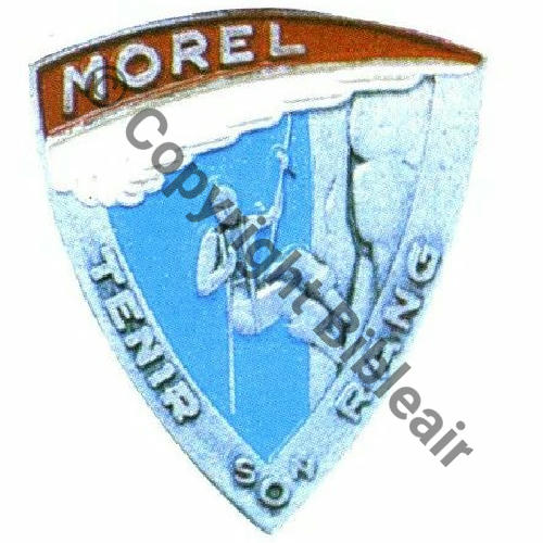 Grpt DAUPHINE Centre DE LA HERVERIE Eqp MOREL  AUGIS Metal leger peint Sc.S&T