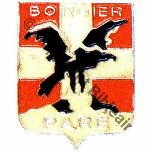 Grpt HAUTE SAVOIE Centre HYVERNAUD (CNE) Eqp BORDIER (CDT) 1942 JOURDIL GLIERES AUGIS Metal leger Peint 1943 Sc.S&T