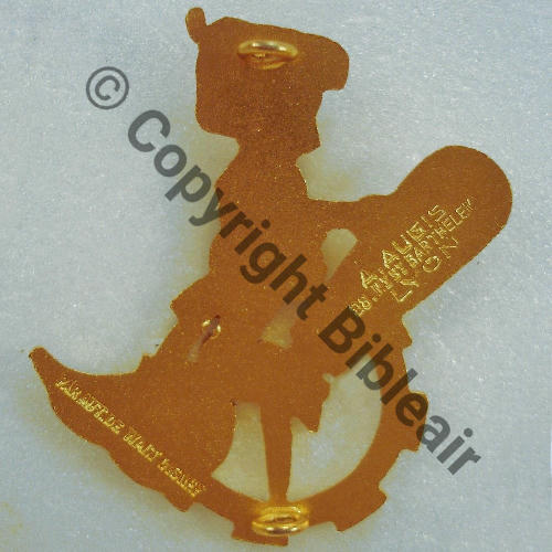 PROMO AUXERRE  RADIO 38 1951  A.AUGIS ST.BARTH LYON 3Lign 2Anneaux Dos lisse grave PAR AUT DE WALT DISNEY Src.P.GOUT  - Copie