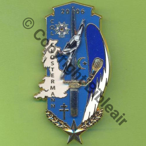 NH  ECOLE AIR PROMO EA.2006 COL CLOSTERMANN  AB.P Griffes et butees Dos scintillant Devise en relief Src.Y.GENTY 98Eur(x3) 