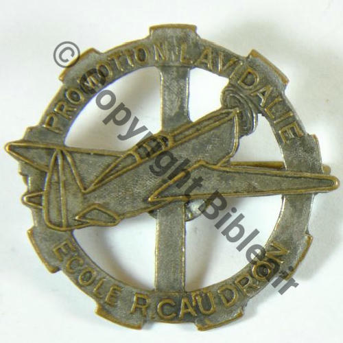 PROMO LAVIDALIE Ecole R.CAUDRON Dr.PN 2Li Bol fenetre Dos lisse 28mm Src.propeller520 57Eur11.13 