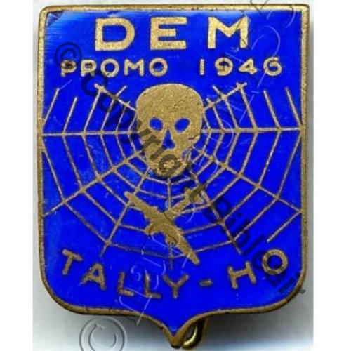 PROMO TALLY HO ECOLE TRANSMISSIONS ARBA (ALGERIE) 1946  A.AUGIS ST BARTH 3Lignes Granuleux Bol allonge recolle.. Src.STELLA 104Eur(x5) 