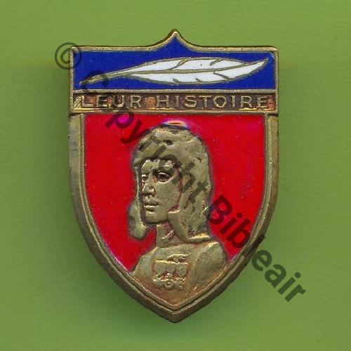 HIST  SHAA 1947  LES ECRIVAINS DE AIR  COURTOIS PARIS REPUBLIQUE 2demi cercle Bol Dos lisse irreg Src.Y.GENTY 170Eur(x2) 