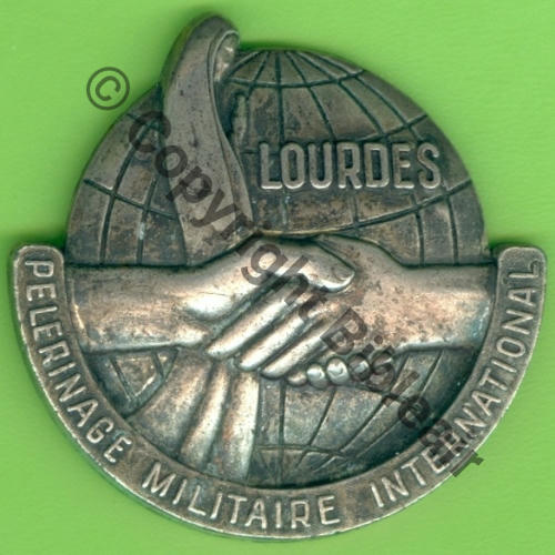 16e PMI 1974 LOURDES SM 2Griffes Dos lisse irreg Embouti Src.Y.GENTY 6Eur(x3) 