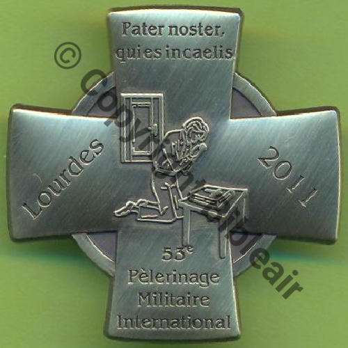 53e PMI 2011 LOURDES  www.zinnhannes.de 1Attach pins Dos brillant brosse Sc.Y.GENTY 5Eur10.11