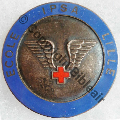 NH  IPSA ECOLE LILLE  MIROU SM Bol pastille MIROU LILLE Bol Dos lisse No49 Src.leberetvert 500EurInv 