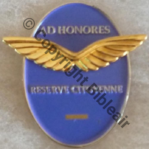 RESERVE  RESERVE CITOYENNE ADJUDANT CHEF Fab ALBRECHT BENDER GERMANY Src.T.LECLERE 25EurInv 
