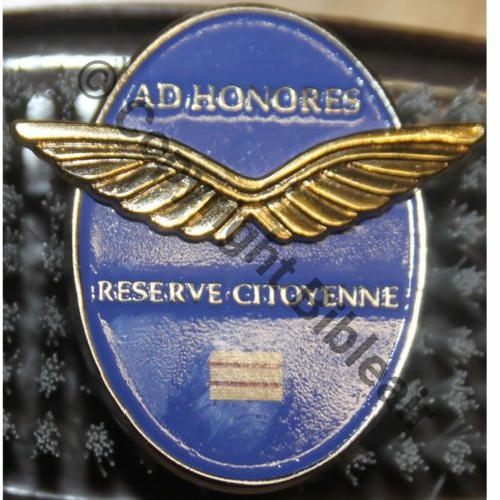 RESERVE  RESERVE CITOYENNE CAPITAINE Fab ALBRECHT BENDER GERMANY  Tambour Dos lisse Src.maitretubalcain 22Eur(x2) 