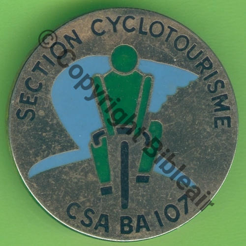 NH  CSA VILLACOUBLAY SECTION CYCLOTOURISME  SM Bol Dos lisse Src.Y.GENTY 25Eur08.20 