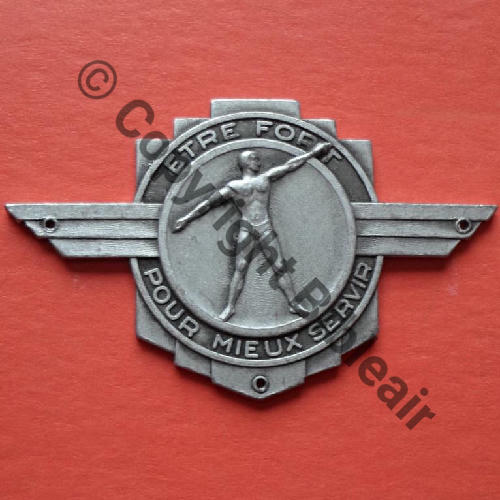 NH  INS a coudre AA pendant occupation A.AUGIS ST.BARTH LYON 3Li Dos grenu Src.oeil2lynx51 16Eur(x5)