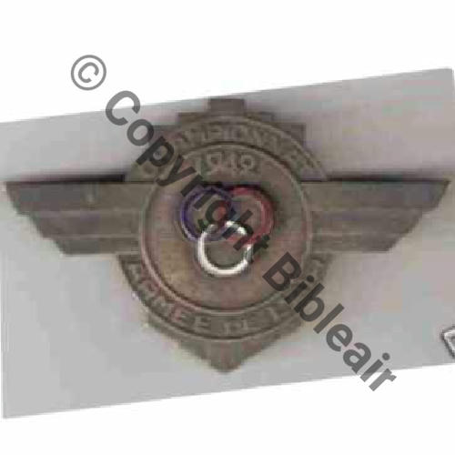 NH CHAMPIONNAT SPORTIF AA 1942  J.DECAT LACASCADE ABREST VICHY 3 Pattes fixation Scmarmotte92  11Eur06.08  