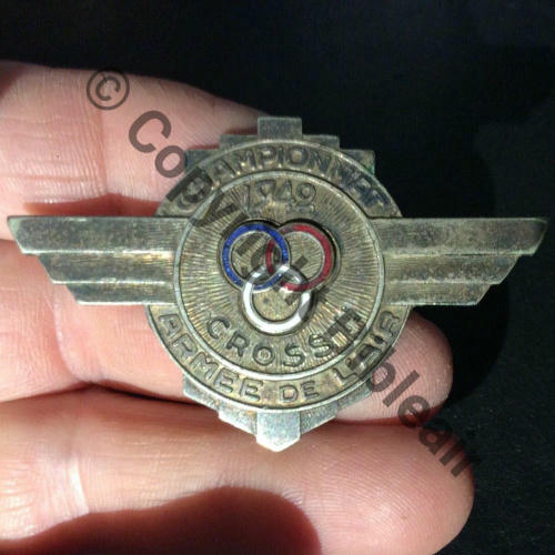 NH CHAMPIONNAT SPORTIF AA 1er 1942  J.DECAT LACASCADE ABREST VICHY Eping bascule Dos grenu Src.paujul19 37Eur06.22 