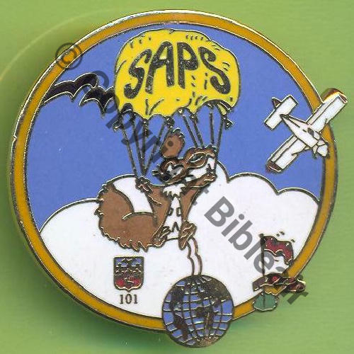 PARA NH SAPS BA.101 TOULOUSE SEGALEN1990 Bol octog grave SEGALEN Quadrille fin Sc.Y.GENTY 17Eur(x3)