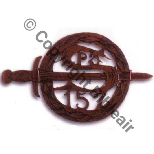157  1918 SPA.157 EPEE Metal decoupe et cisele Sc.BARTLETT 