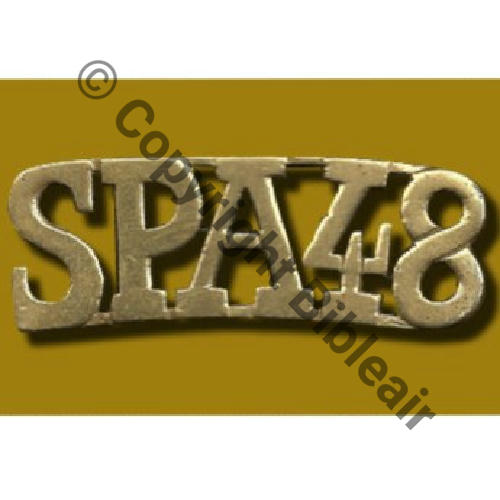 048  1917.19 TITRE EPAULE SPA.48 LTT PAUL APPERT Sc.JJ.LECLERCQ D.ALBIN