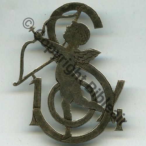 104  1917 A1487NH SOP.104 Metal decoupe ou Argent cisele Src.PH.BARTLETT f