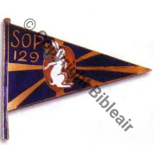 129  1917 A1416NH SOP.129  MORET 2Anneaux Emaille Sc.BARTLETT