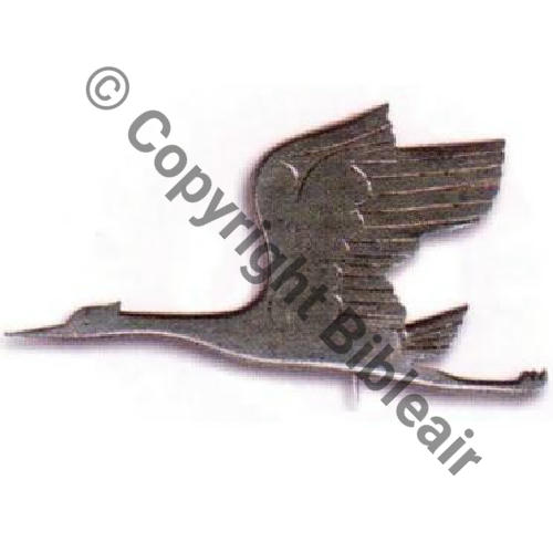 167  A1106 1918 A1106NH SPA.167 Metal argente decoupe et grave Src.BARTLETT 