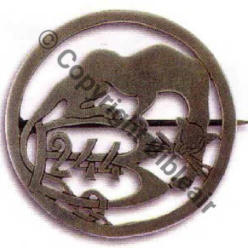 244   1918 A1247NH  BR.244 Argent Fab KAUFFER NANCY Eping bascule Sc.BARTLETT 