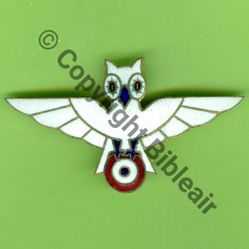 268eme CIE AEROSTIERS YEUX BLEUS  MOURGEON PARIS 2Lign Bol fenetre rectangle Dos lisse Src.Y.GENTY 91Eur(x2) 