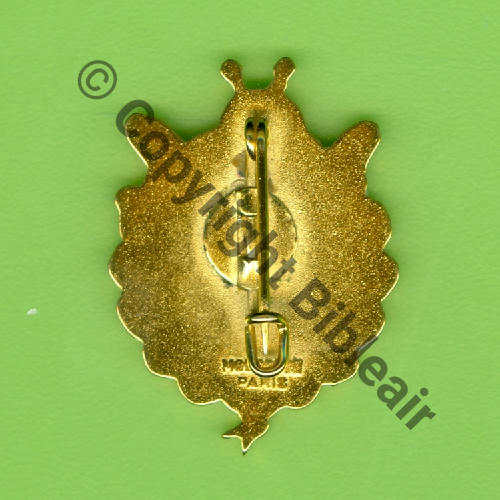 272eme CIE AEROSTIERS  MOURGEON PARIS RETIRAGE Bol fenetre Dos lisse irreg scintillant Src.Y.GENTY 48Eur(x3) 