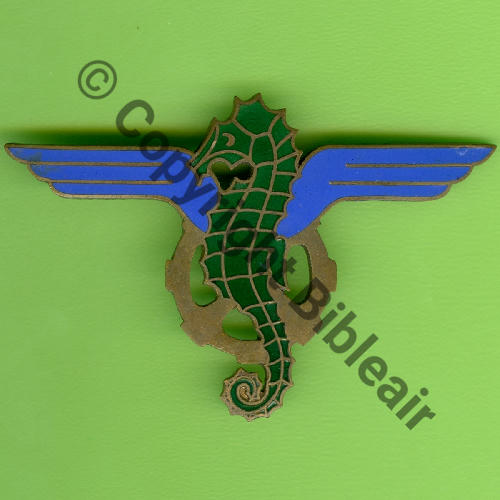 280eCIE AEROSTIERS  SM 2Anneaux Dos lisse Identif B.THEVENET  Src.Y.GENTY 1Anneau KC 120Eur10.20 