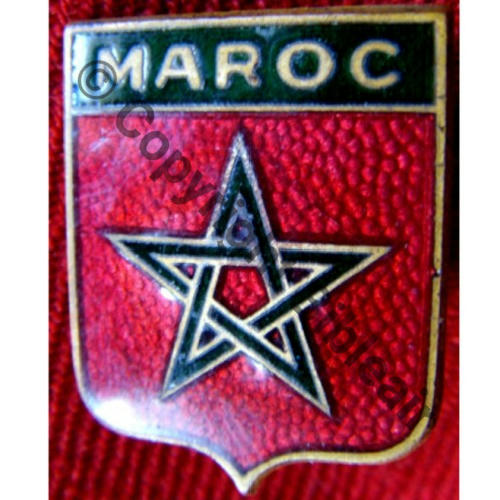22.1 NH  GB 1.22 MAROC  SM Bol fenetre Dos lisse irreg 25mm Src.quivivefrance 70EurInv 