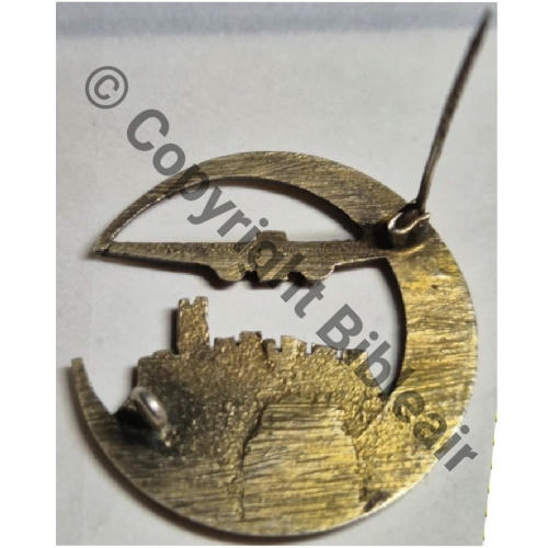 39.3 NH EB.3.39 RAYAK SYRIE argente croissant dore  SM Eping bascule transverse Dos lisse irreg Src.mar.558985 605Eur05.26 
