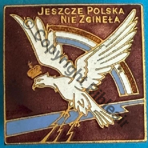 1940  ESCADRILLE DE CHASSE POLONAISE GC.1.145 VARSOVIE DrPBER Dep Bol Dos lisse irreg Src.mesnil01 167Eur(x4) 