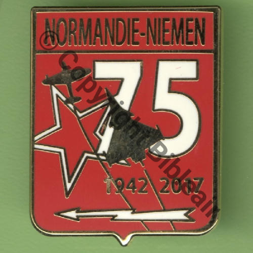A1047NH NN  75e ANNIV NN  PATCH PRODUCTION Bol fenetre oval Dos lisse No178 Src.Y.GENTY 30Eur08.17 